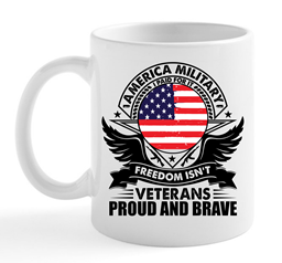 Picture of Proud and Brave Coffee Mug